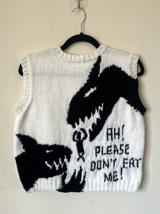 “Please don’t eat me” vest