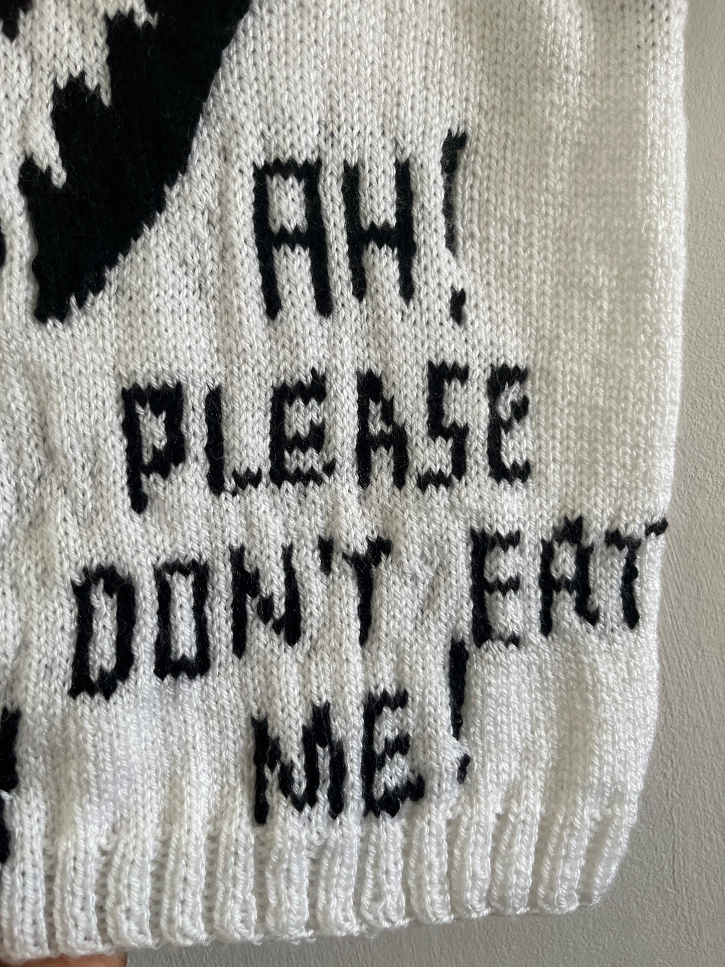 “Please don’t eat me” vest